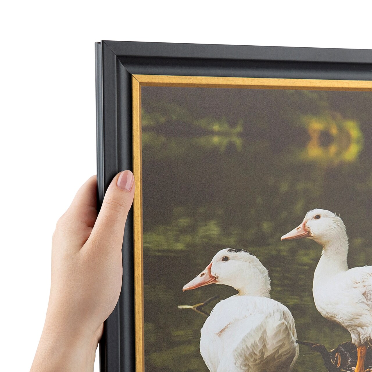 ArtToFrames 20x20 Inch Picture Frame, This 0.81 Inch Custom Wood Poster Frame is Available in Multiple Colors, Great for Your Art or Photos - Comes with Economy Acrylic and Corrugated Backing (A26OS)